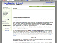 Tablet Screenshot of nichesocializerreviewed.wikidot.com