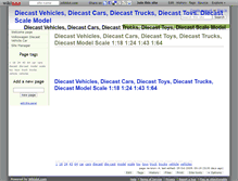 Tablet Screenshot of diecastvehicle.wikidot.com