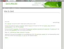 Tablet Screenshot of gert.wikidot.com