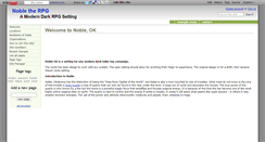 Desktop Screenshot of noble.wikidot.com