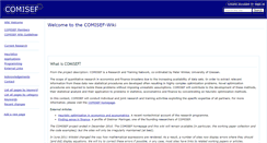 Desktop Screenshot of comisef.wikidot.com