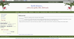 Desktop Screenshot of earthscience.wikidot.com