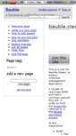 Mobile Screenshot of bauble.wikidot.com