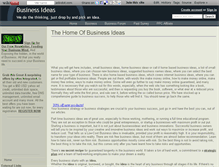 Tablet Screenshot of businessideas.wikidot.com
