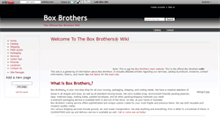 Desktop Screenshot of boxbros.wikidot.com
