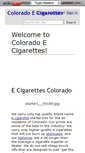 Mobile Screenshot of ecigarettescolorado.wikidot.com