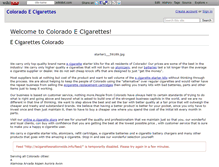 Tablet Screenshot of ecigarettescolorado.wikidot.com