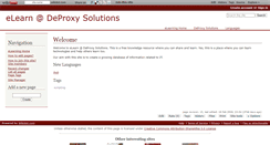 Desktop Screenshot of deproxysolutions.wikidot.com