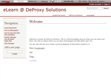 Tablet Screenshot of deproxysolutions.wikidot.com