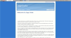 Desktop Screenshot of jagoindia.wikidot.com