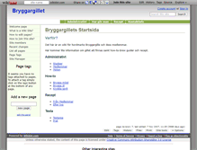 Tablet Screenshot of bryggargillet.wikidot.com
