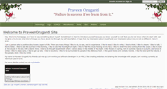 Desktop Screenshot of praveenoruganti.wikidot.com