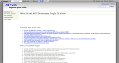 Desktop Screenshot of dotnetqa.wikidot.com
