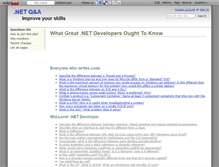 Tablet Screenshot of dotnetqa.wikidot.com