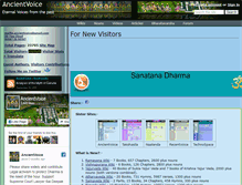 Tablet Screenshot of ancientvoice.wikidot.com