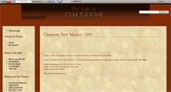 Desktop Screenshot of cimmaron.wikidot.com