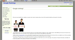 Desktop Screenshot of google-rankings.wikidot.com