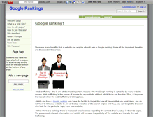 Tablet Screenshot of google-rankings.wikidot.com