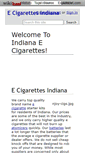 Mobile Screenshot of ecigarettesindiana.wikidot.com