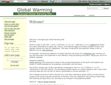 Tablet Screenshot of episcopal-global-warming.wikidot.com