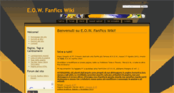 Desktop Screenshot of eow-fanficswiki.wikidot.com