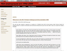Tablet Screenshot of pdx90s.wikidot.com