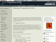 Tablet Screenshot of progportalc.wikidot.com