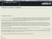 Tablet Screenshot of ecigaretteshawaii.wikidot.com