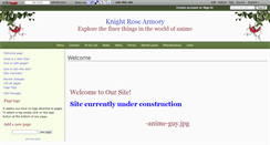 Desktop Screenshot of knightrosearmory.wikidot.com