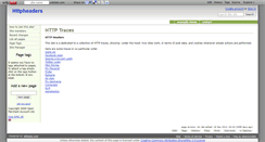 Desktop Screenshot of httpheaders.wikidot.com