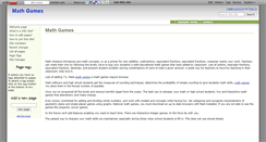 Desktop Screenshot of cool3mathgames.wikidot.com