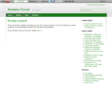 Tablet Screenshot of kempies-forum.wikidot.com