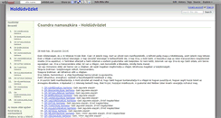 Desktop Screenshot of holdudvozlet.wikidot.com