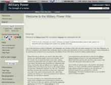 Tablet Screenshot of militarypower.wikidot.com