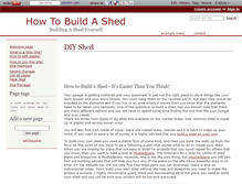 Tablet Screenshot of howtobuildashed.wikidot.com