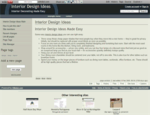 Tablet Screenshot of interiordesign.wikidot.com