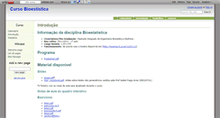 Desktop Screenshot of curso-bioest.wikidot.com