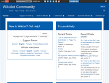 Tablet Screenshot of community.wikidot.com