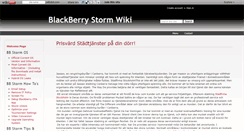 Desktop Screenshot of blackberrystorm.wikidot.com