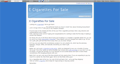 Desktop Screenshot of ecigarettesforsale.wikidot.com