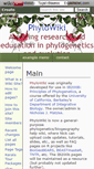Mobile Screenshot of phylo.wikidot.com