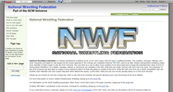Desktop Screenshot of nwf.wikidot.com