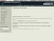 Tablet Screenshot of dashhawk.wikidot.com