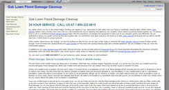 Desktop Screenshot of oaklawnflooddamagecleanup.wikidot.com