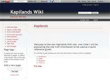 Tablet Screenshot of kapilandswiki.wikidot.com