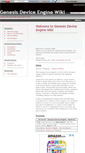 Mobile Screenshot of gendev.wikidot.com