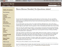 Tablet Screenshot of cursedworld.wikidot.com