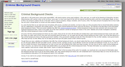 Desktop Screenshot of criminalbackgroundchecks.wikidot.com