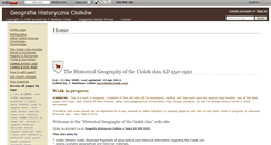 Desktop Screenshot of geo-ciolek.wikidot.com