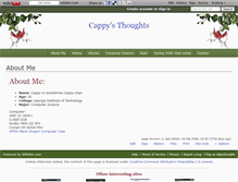 Tablet Screenshot of cappy.wikidot.com